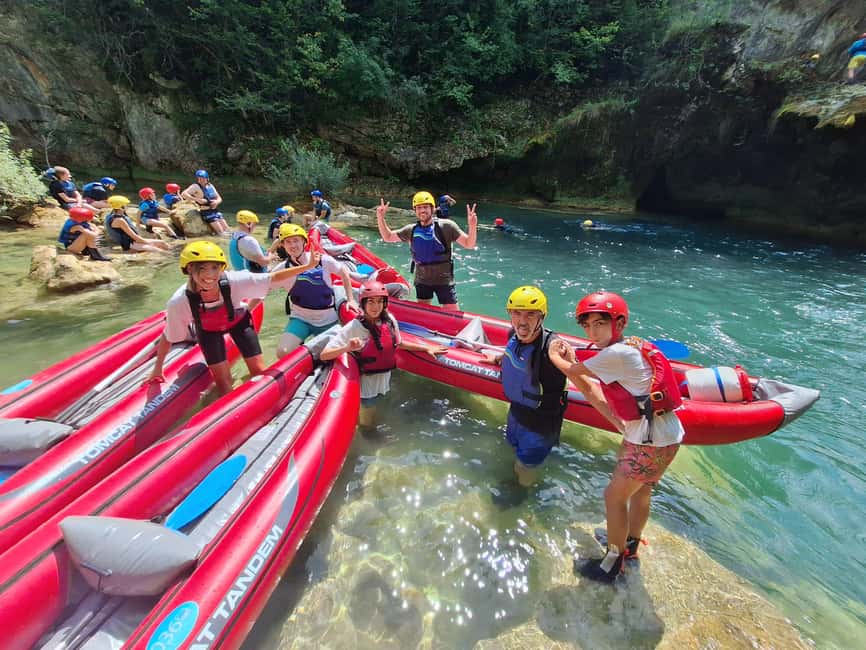 From Slunj: Mreznica Kayaking Adventure - The 15-minute ride and safety briefing