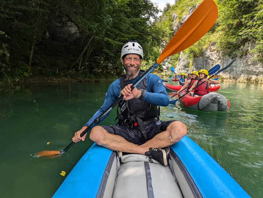 From Slunj: Mreznica Kayaking Adventure - The first 30 minutes on the Mrežnica