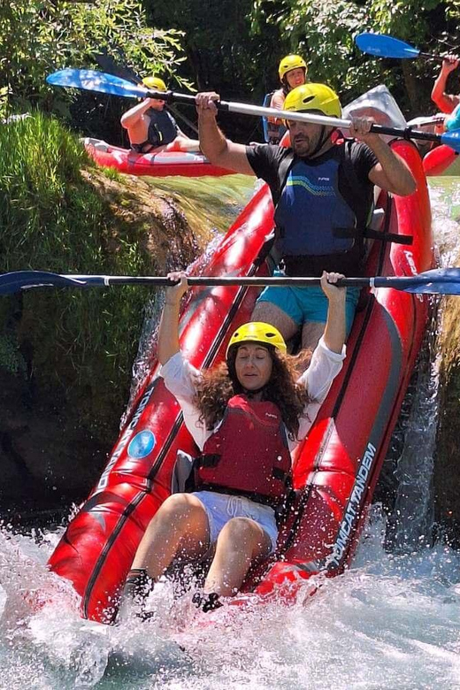 From Slunj: Mreznica Kayaking Adventure - Waterfalls, swimming, and the 20-minute pause