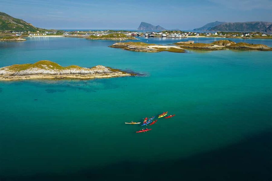 From Tromsø: Sea Kayaking Tour at Sommarøy - Getting suited up and learning the basics