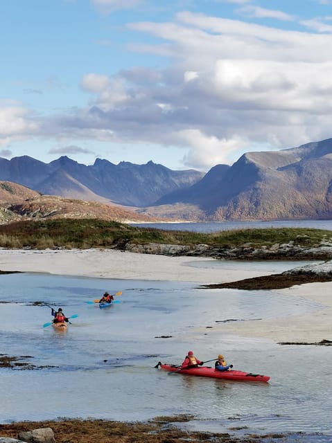 From Tromsø: Sea Kayaking Tour at Sommarøy - How the weather can change the plan
