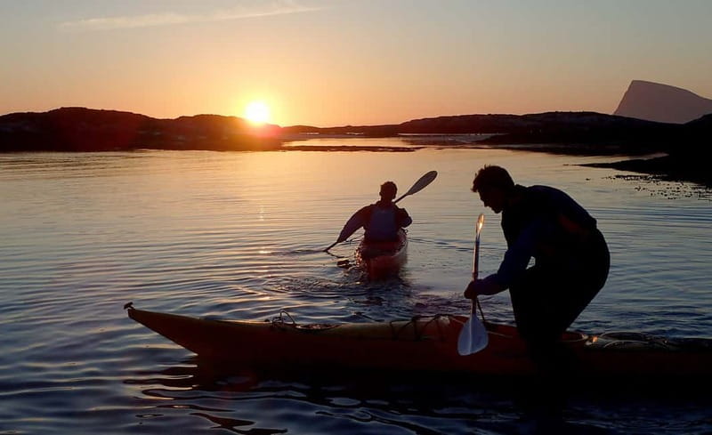 From Tromsø: Sommarøy Midnight Sun Sea Kayaking Tour - The one-hour ride from Tromsø to the coast