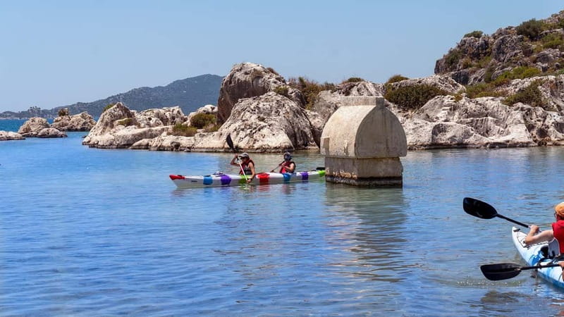 From Ucagiz: Kekova Sea Guided Kayaking Tour - Why Kekova looks best from a kayak