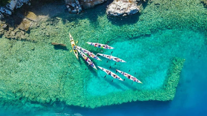From Ucagiz: Kekova Sea Guided Kayaking Tour - Tersane Bay: your best planned swim
