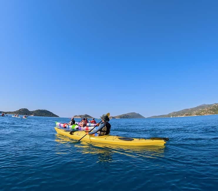 From Ucagiz: Kekova Sea Guided Kayaking Tour - The return past Theimussa
