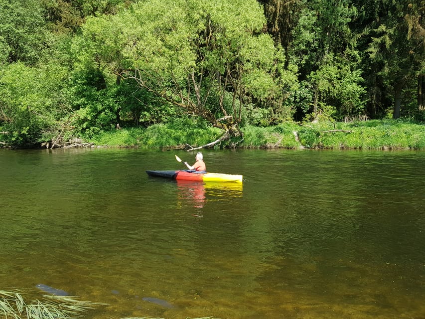 From Viechtach: Regen River Canoe Tour to Höllensteinsee - The return transfer makes the route easier