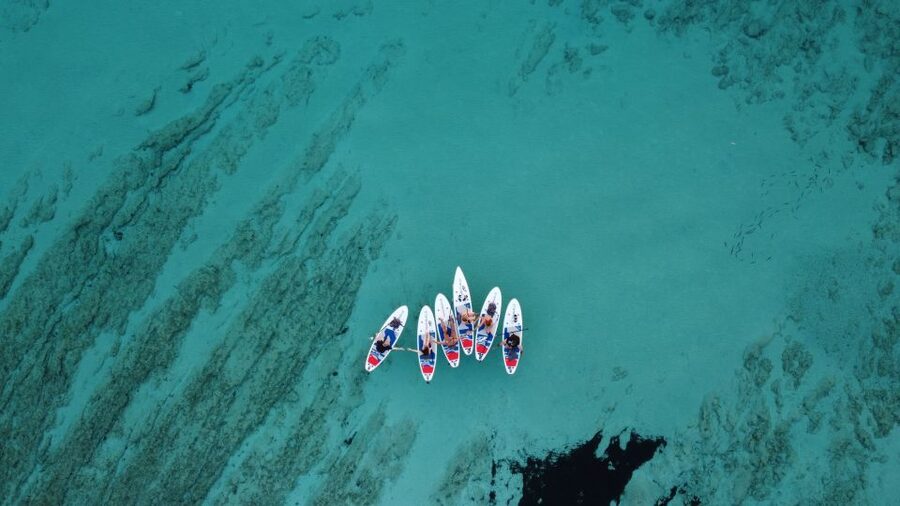 From Zadar: Full Day Dugi Otok Guided Paddle Board Tour - Paddling through the old submarine tunnels