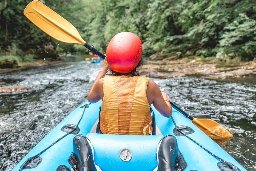 From Zagreb: Mrežnica kayaking & Rastoke village - day trip - Six waterfalls and a four-hour paddle