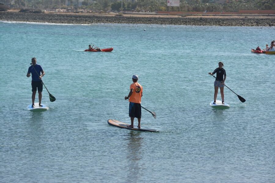 Fuerteventura: 1.5-Hour SUP Course - Caleta de Fuste - Claudia’s teaching style and the value of small groups