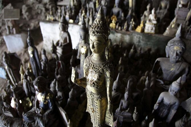 FULL DAY – Kuang Si Waterfall, Kayak on the Nam Ou / Mekong River, Pak Ou Caves - Two rivers, one full day from Luang Prabang