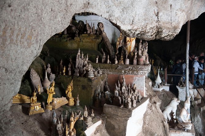 FULL DAY – Kuang Si Waterfall, Kayak on the Nam Ou / Mekong River, Pak Ou Caves - Two hours at Kuang Si Falls