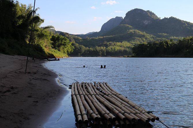 FULL DAY – Kuang Si Waterfall, Kayak on the Nam Ou / Mekong River, Pak Ou Caves - What $50 really covers