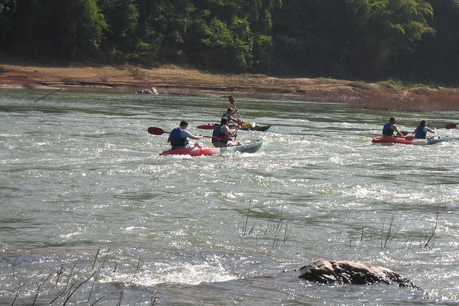FULL DAY – Kuang Si Waterfall, Kayak on the Nam Ou / Mekong River, Pak Ou Caves - Who will enjoy this day most