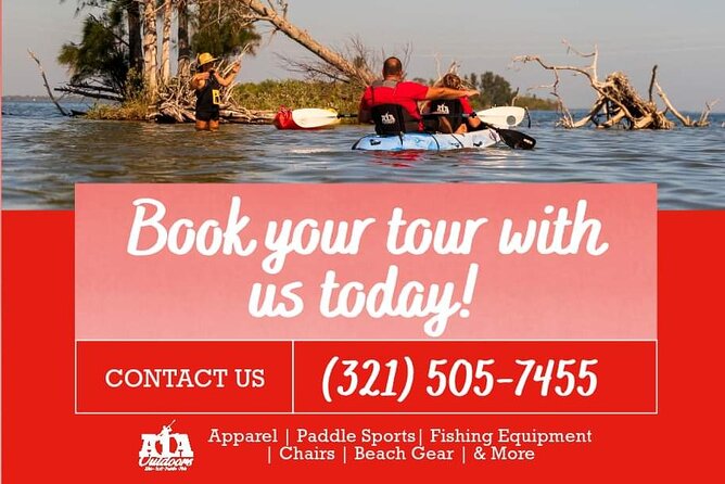 Fully Guided Kayaking Backwater Manatee and Dolphin Tour - What happens at A1A Outdoor Center