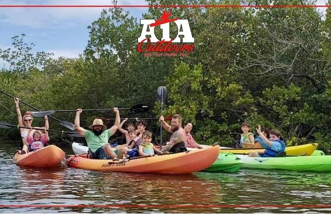 Fully Guided Kayaking Backwater Manatee and Dolphin Tour - Two hours in the mangrove backwaters
