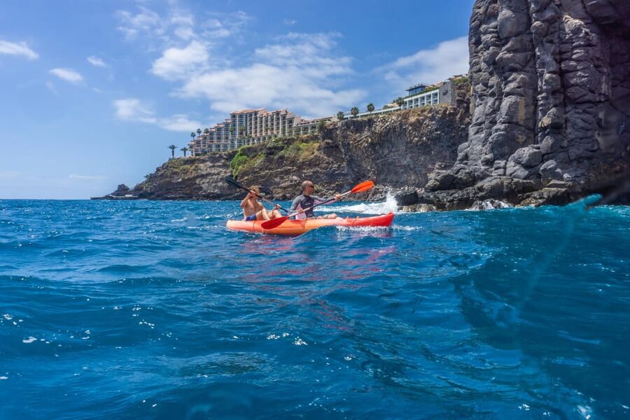 Funchal: KAYAK Rental or Guided tour with snorkeling - Snorkeling during the break