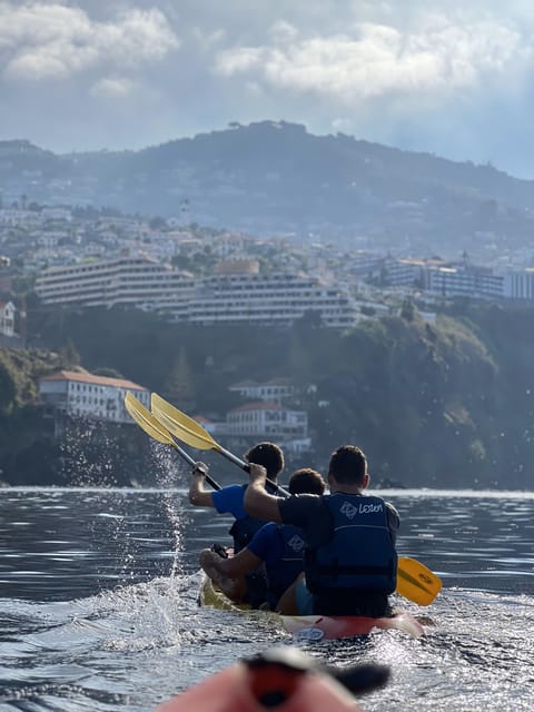 Funchal: Kayak & Snorkeling in Garajau Nature Reserve - From the Cristiano Ronaldo statue to the water