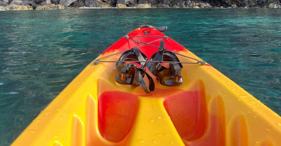 Funchal: Kayak & Snorkeling in Garajau Nature Reserve - Paddling past Marina do Funchal