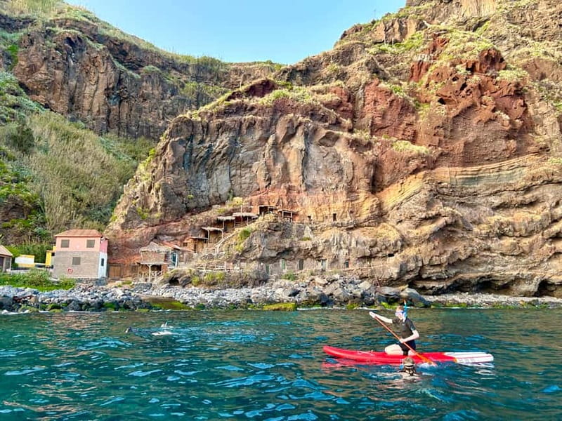 Funchal: Private Boat Tour w/Snorkel & Paddle up 11 people - Câmara de Lobos and the south coast