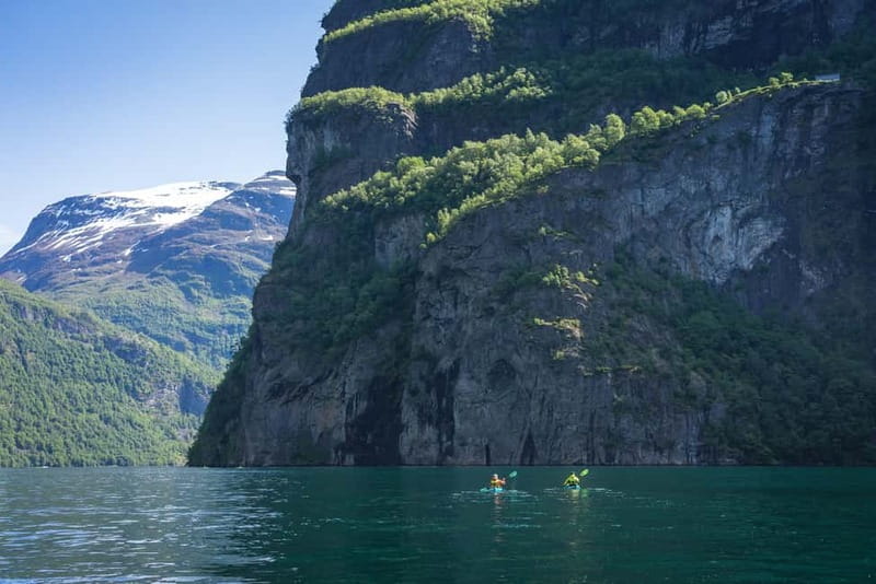 Geiranger: Kayak Tour with Waterfall Views - The Suitor, quiet water, and photo stops