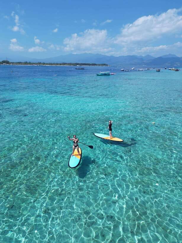 Gili sunrise stand-up paddle boarding (drone photoshoot) - What You Actually Get for $19