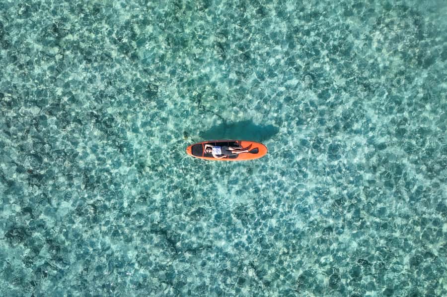 Gili Trawangan: Stand-Up Paddle with Drone Shot & Guide - Making the most of the drone photo