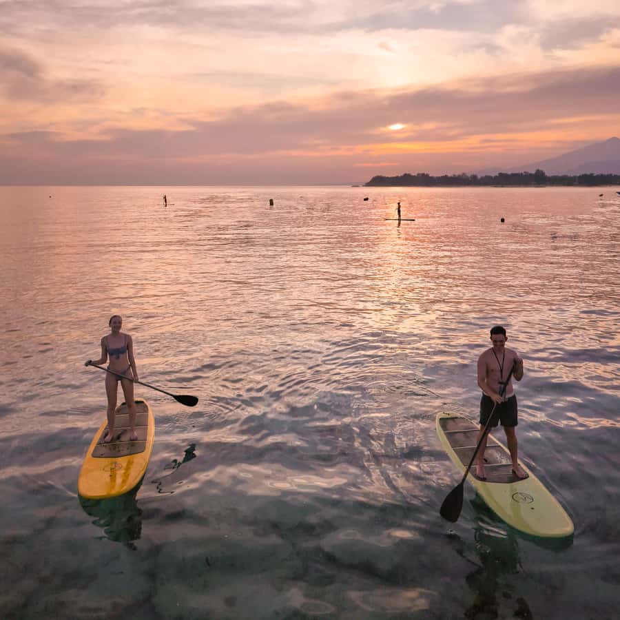 Gili Trawangan: Stand-Up Paddle with Drone Shot & Guide - A few things to ask before pushing off