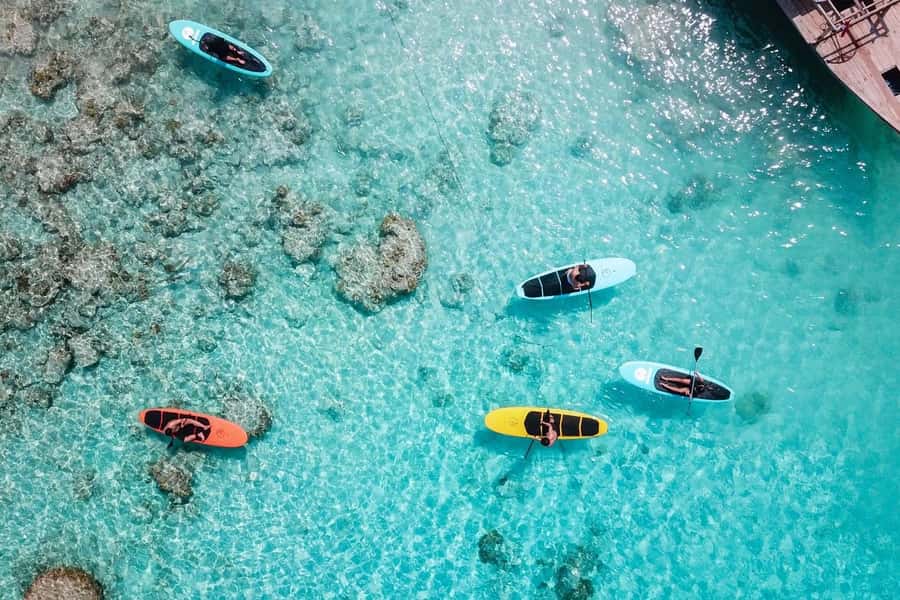 Gili Trawangan: Stand-Up Paddle with Drone Shot & Guide - Meeting at Pongkor and getting ready