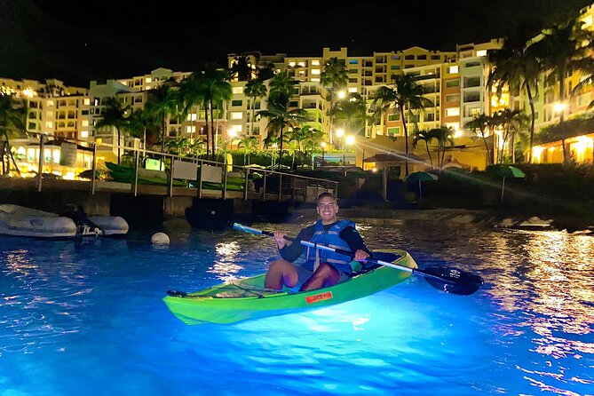 Glow Boats LED Night Kayak, Marriott Frenchman's Cove Dock, USVI - What the glowing kayak experience is really like