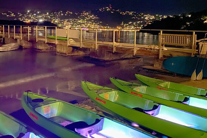 Glow Boats LED Night Kayak, Marriott Frenchman's Cove Dock, USVI - Charlotte Amalie Harbour from the water