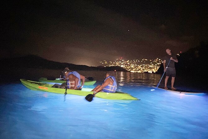 Glow Boats LED Night Kayak, Marriott Frenchman's Cove Dock, USVI - The guides make the difference