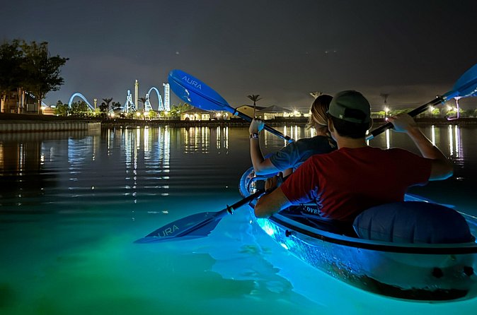 Glow In the Dark Kayaking Experience at OWA - What you can see from the boat