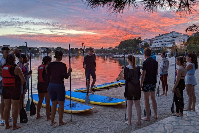 Glowing Stand-Up Paddle Experience in Split - The river section under the stars