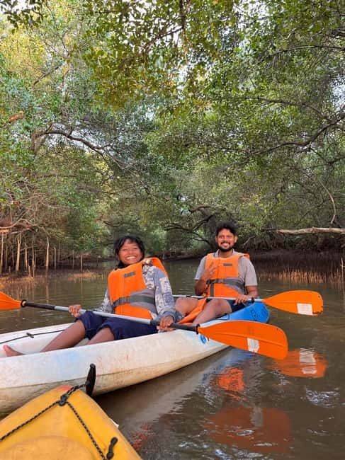 Goa: Backwater Kayaking Tour - Starting at Arabo and reaching the island