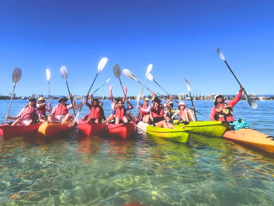 Gold Coast: Wave Break Island Kayaking & Snorkeling tour - Snorkeling beside Wave Break Island
