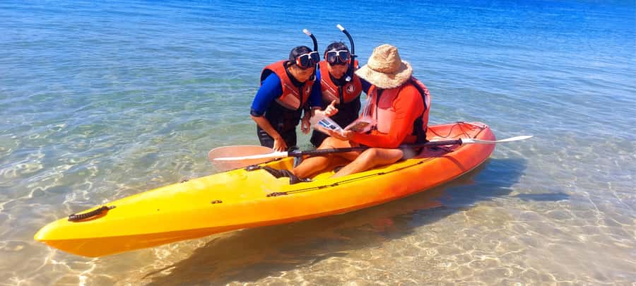 Gold Coast: Wave Break Island Kayaking & Snorkeling tour - Getting ready at Biggera Waters
