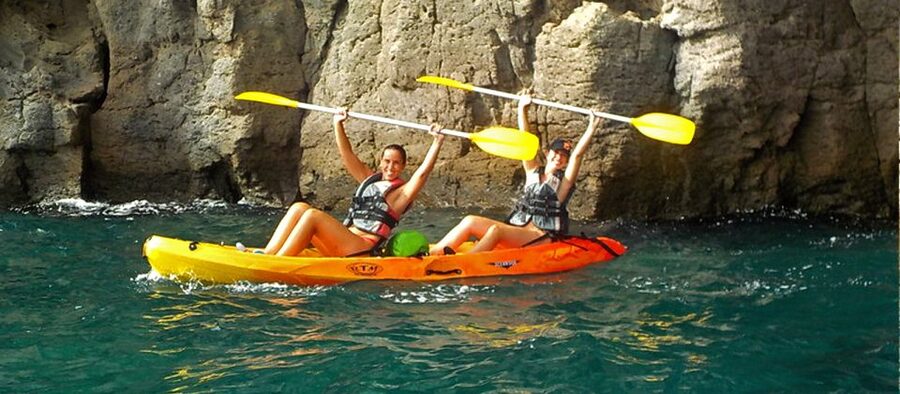 Gran Canaria: South Coast Guided Kayaking Trip - Stopping at Los Militares
