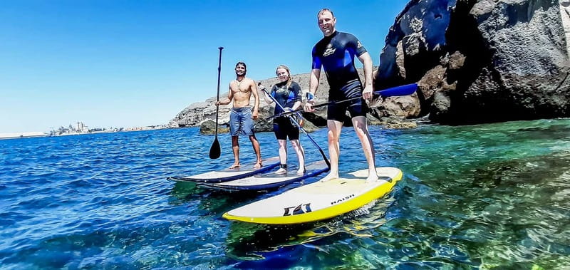 Gran Canaria: Stand-Up Paddle Lesson & Snorkeling Tour - The Beach Lesson Comes Before the Water