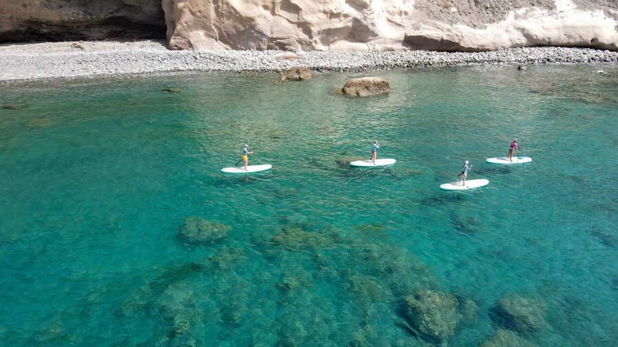 Gran Canaria : Stand Up Paddle (SUP) Tour - Arguineguín from the water