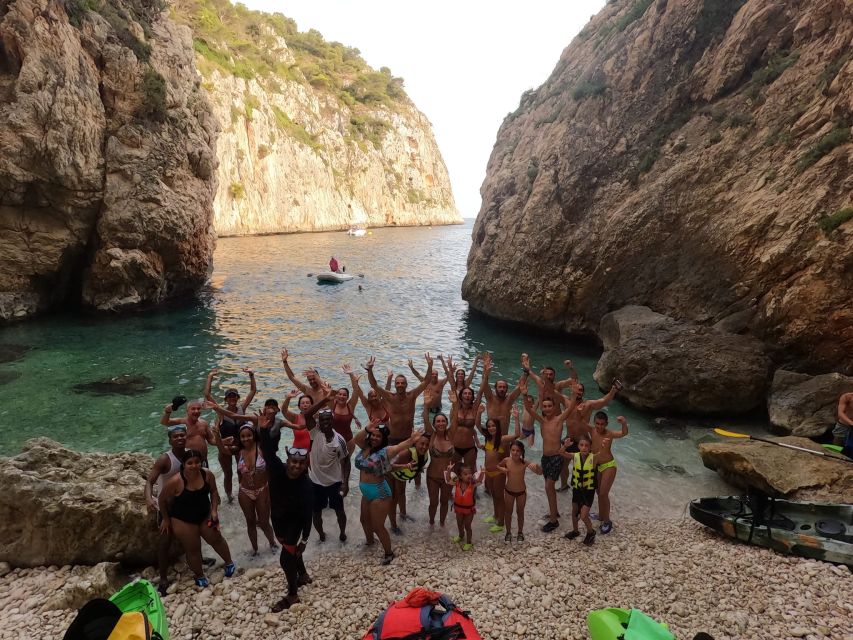 Granadella: Caló, Cova Llop Marí, and Ambolo Kayak Trip - Llop Marí Cave by kayak
