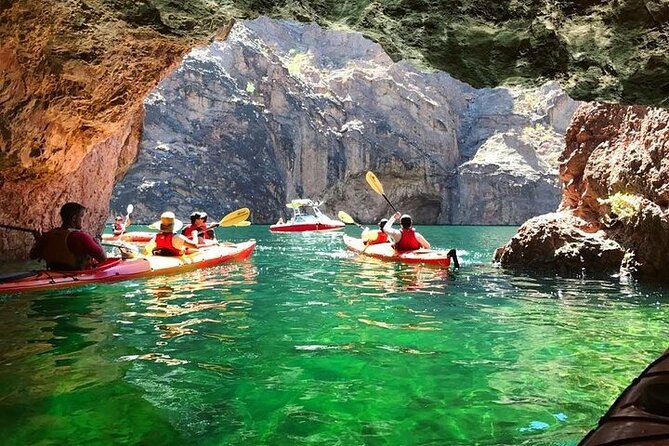 Grand Canyon Helicopter Tour and River Raft or Emerald Cave Kayak - A Full Day from the Strip to the Colorado River