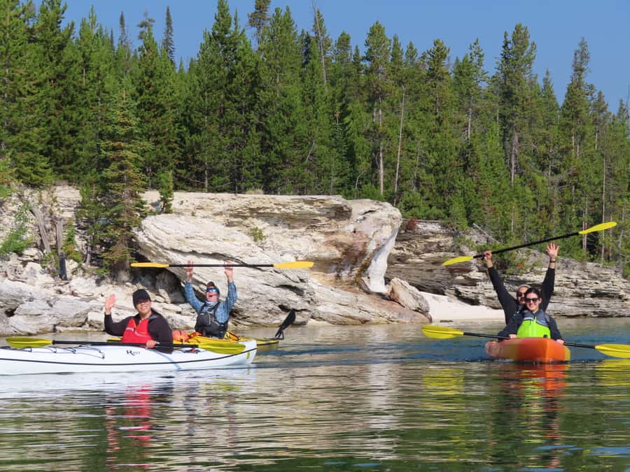 Grant Village: Yellowstone Lake Guided Kayak Tour - Stories, scenery, and the value of a naturalist guide