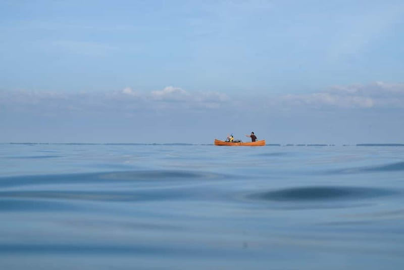Guided Canoe Tour of the Curonian Spit Lithuania - The return paddle and Europe’s bird colony