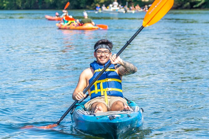 Guided Downtown Skyline Kayak Tour in Austin - Barton Springs and the water beneath Austin
