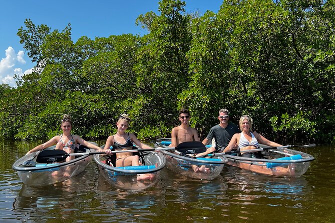 Guided Island EcoTour: CLEAR/Standard Kayak, SUP - Bonita Springs - Paddling from mangrove corridors into open water