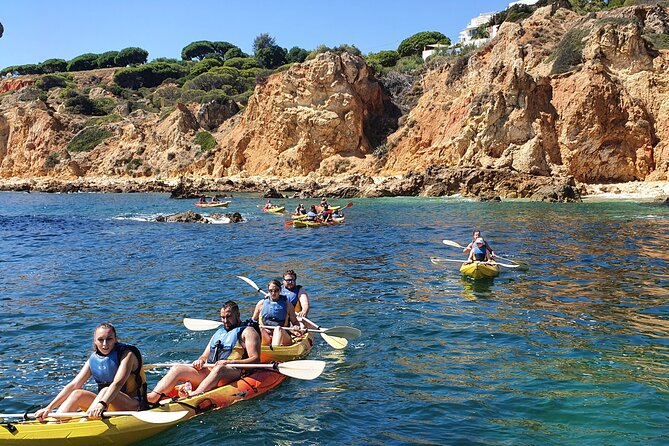 Guided Kayak Tour: Exploring Benagil Caves - The beach stop and two chances to swim