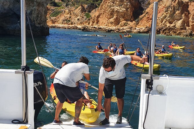 Guided Kayak Tour: Exploring Benagil Caves - What the kayak portion really involves