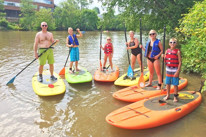 Guided Paddleboard Tour Through Asheville's River Arts District - Why this stretch of the French Broad works so well