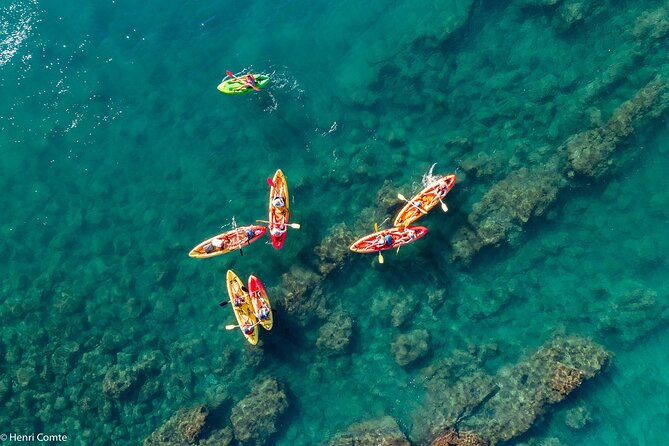 Guided sea kayak trip in Cap d’Agde - Getting started at Plage de La Plagette