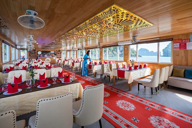 Ha Long Bay Cruise Day Tour - Cave, Kayaking, Swimming & Lunch - Hanoi pickup and the long road to Tuan Chau